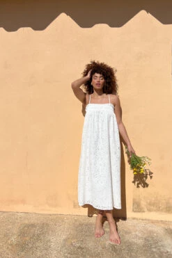 Robe Midi Fluide -Lady Doux Soldes Magasin 1014 001352 0001 01