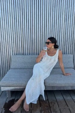 Robe Longue Avec Encolure Profonde -Lady Doux Soldes Magasin 1775 000003 0001 02 social 1