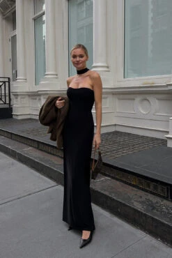 Robe Détaillée Bandeau -Lady Doux Soldes Magasin bandeau detailed dress 1720 000105 0002 edit