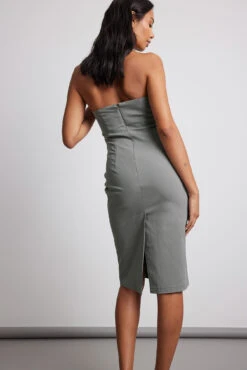 Robe Bandeau Mi-longue -Lady Doux Soldes Magasin bandeau midi dress 1018 010004 0008 25832 copy