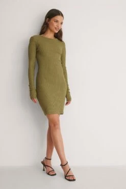 Robe Mini à Dos Ouvert -Lady Doux Soldes Magasin bella michlo back detail dress 1697 000008 0519 03c