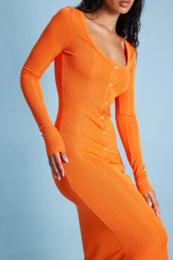 Maxi Robe Boutonnée