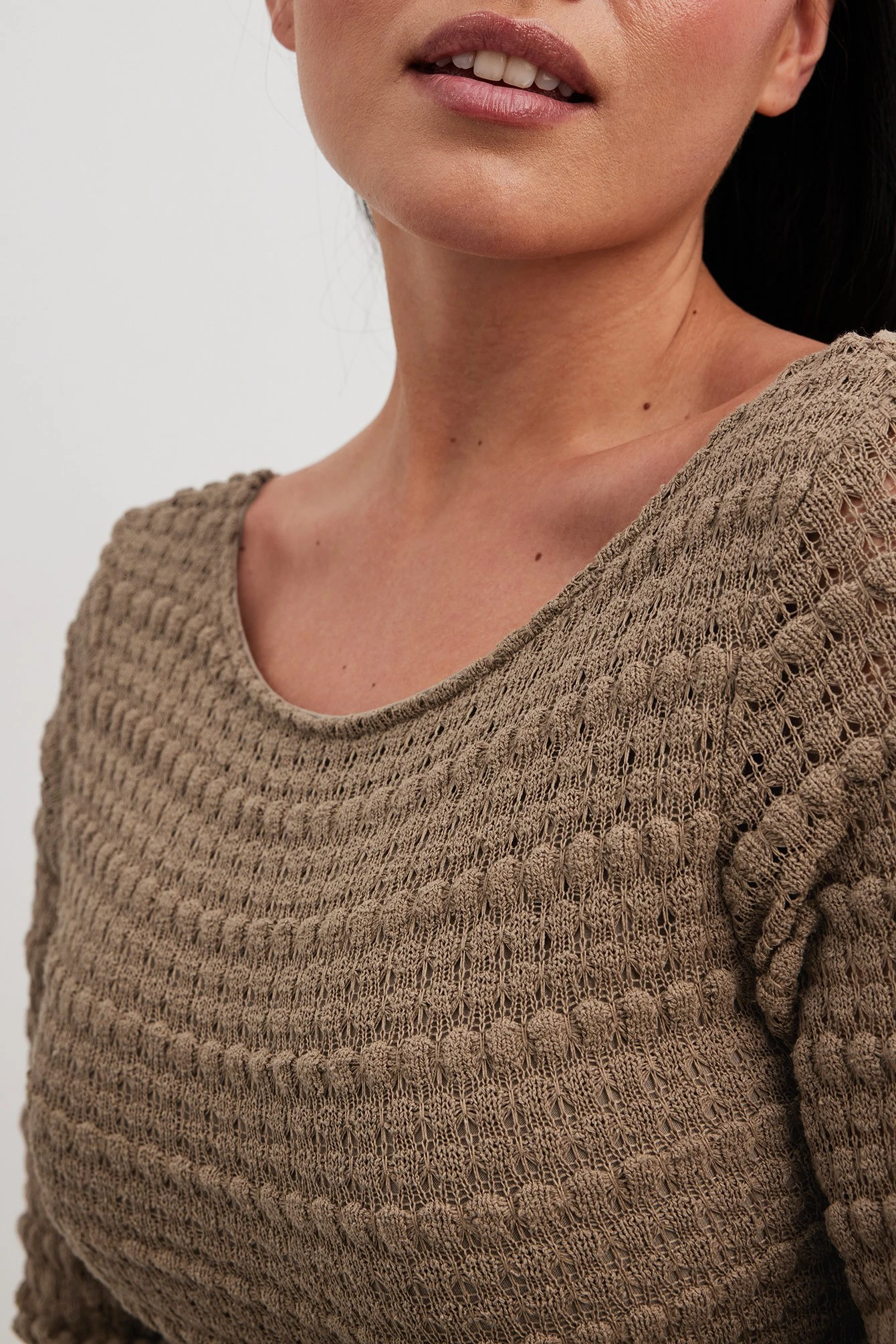 Robe Courte Structurée En Maille Crochetée 8 Robe Courte Structurée En Maille Crochetée – Image 8