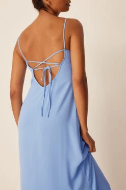 Maxi Robe Croisée Dans Le Dos -Lady Doux Soldes Magasin cross back detail dress 1749 000042 00472108