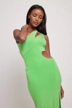 Robe Longue Avec Découpes Et Fente Haute 6 Robe Longue Avec Découpes Et Fente Haute -Lady Doux Soldes Magasin cut out high slit maxi dress 1686 000102 001015133