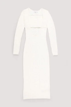 Robe Longue à Décolleté Profond -Lady Doux Soldes Magasin deep front long dress 1708 000175 0260 1 creative