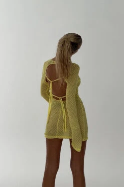 Robe Courte Avec Détail Au Dos -Lady Doux Soldes Magasin detailed back mini dress 1708 000118 0024 7