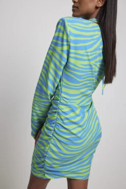 Robe Courte Drapée Sur Le Devant -Lady Doux Soldes Magasin draped front mini dress 1779 000008 979518626