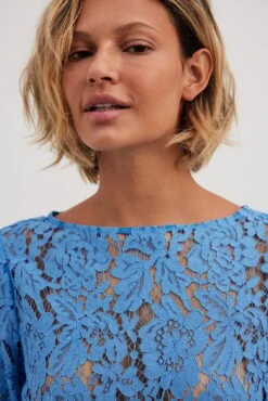 Robe Mini En Dentelle -Lady Doux Soldes Magasin embroidered mini dress 1708 000111 5331 r 4