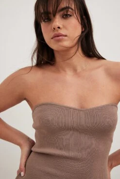 NA-KD Robe Courte En Maille Raffinée 20 NA-KD Robe Courte En Maille Raffinée -Lady Doux Soldes Magasin fine knitted midi tube dress 1100 007132 0119 31816