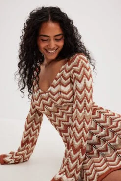 Robe Courte Ondulée En Maille Fine 15 Robe Courte Ondulée En Maille Fine -Lady Doux Soldes Magasin fine knitted wavy mini dress 1018 010270 075413196