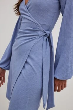 Robe Portefeuille Fluide Structurée -Lady Doux Soldes Magasin flowy wrap structured dress 1018 010466 00035589