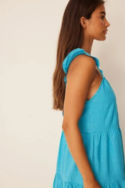 Robe Mini à Volants -Lady Doux Soldes Magasin frill mini dress 1736 000236 0003 012