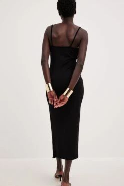 Robe Froncée à Laçage Sur Le Devant -Lady Doux Soldes Magasin gathered front strap dress 1018 010356 0002 3883 1