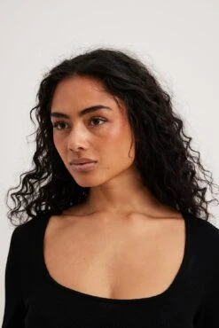 Robe Longue En Maille à Fente Haute -Lady Doux Soldes Magasin high slit knitted maxi dress 1727 000139 0002 151231