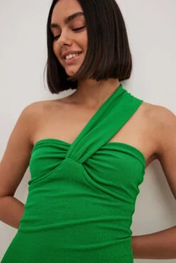 Robe Mi-longue Asymétrique En Jersey -Lady Doux Soldes Magasin jersey one shoulder midi dress 1018 010550 001025370