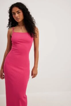 Robe Longue En Jersey à Dos Ouvert -Lady Doux Soldes Magasin jersey open back maxi dress 1018 010531 0015 16825