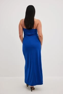 NA-KD Robe Longue Sans Manches En Jersey -Lady Doux Soldes Magasin jersey sleeveless maxi dress 1100 007296 0003 32964