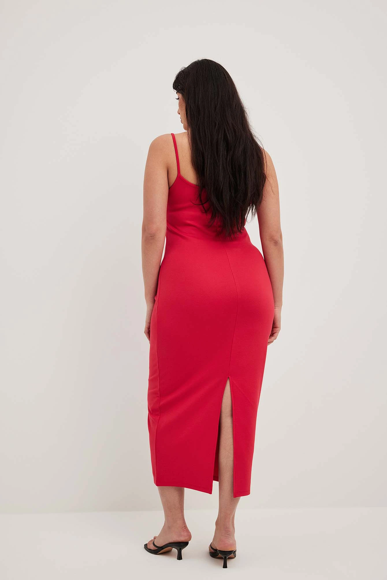 NA-KD Robe Nuisette Mi-longue En Jersey 6 NA-KD Robe Nuisette Mi-longue En Jersey – Image 6