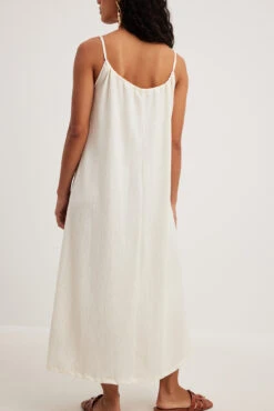 Robe Mi-longue En Jersey à Fines Bretelles -Lady Doux Soldes Magasin jersey slip midi dress 1018 010548 0260 16606