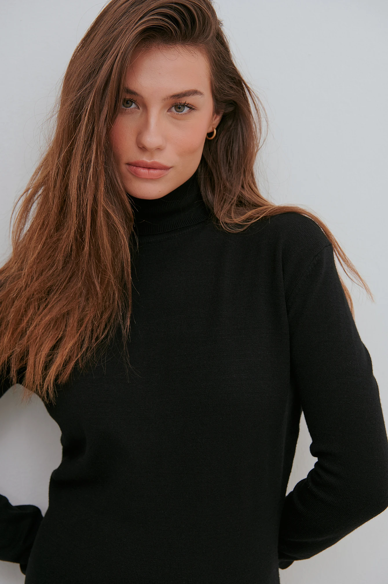 Maxi Robe à Col Roulé 4 Maxi Robe à Col Roulé – Image 4