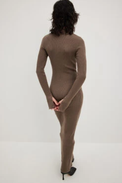 Robe En Maille à Découpe -Lady Doux Soldes Magasin knitted cut out dress 1792 000011 001716574