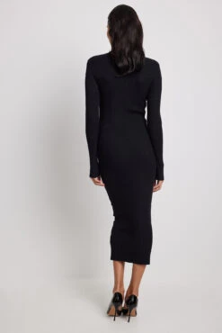 Robe Longue En Maille Avec épaulettes 19 Robe Longue En Maille Avec épaulettes -Lady Doux Soldes Magasin knitted shoulder pads maxi dress 1018 009814 000212605