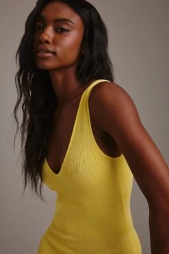 Robe Mini En Maille à Taille Marquée 7 Robe Mini En Maille à Taille Marquée -Lady Doux Soldes Magasin marked waist knitted mini dress 1761 000045 00244800