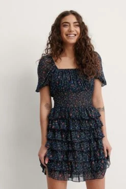 Robe Cache-CĆur En Mousseline