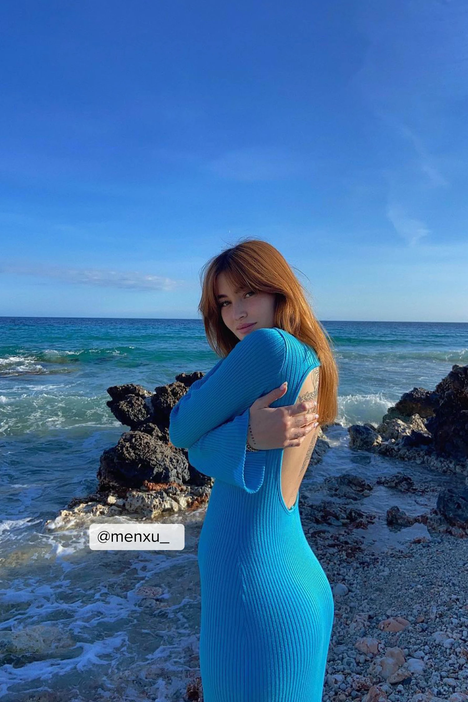 NA-KD Maxi Robe En Tricot à Dos Ouvert 7 NA-KD Maxi Robe En Tricot à Dos Ouvert – Image 7