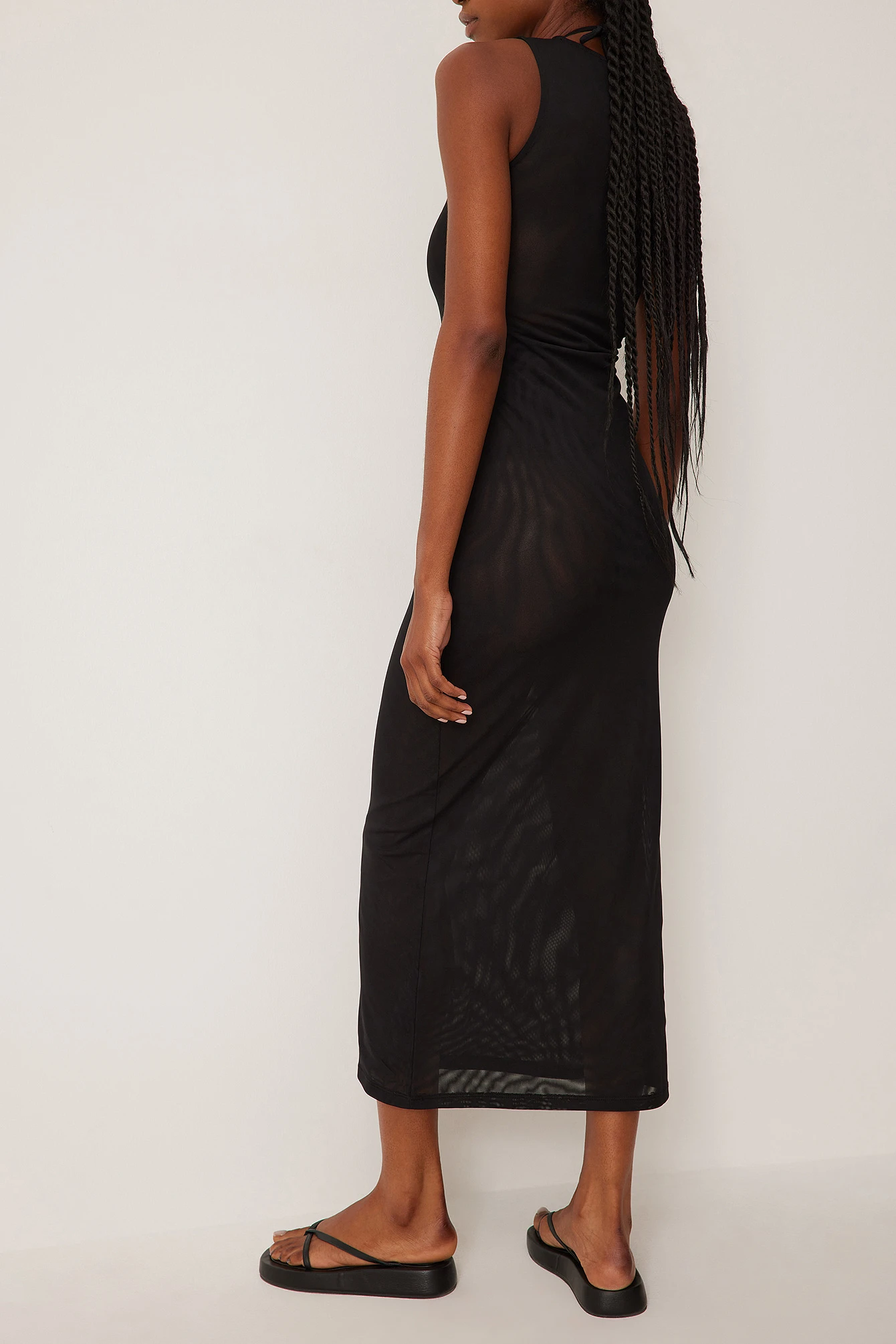 Robe Mi-longue En Maille 2 Robe Mi-longue En Maille – Image 2