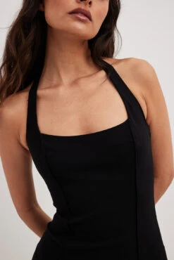 Robe Courte Dos Nu 20 Robe Courte Dos Nu -Lady Doux Soldes Magasin mini halterneck dress 1708 000174 000211930