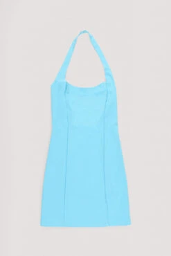 Robe Courte Dos Nu 33 Robe Courte Dos Nu -Lady Doux Soldes Magasin mini halterneck dress 1708 000174 0263 flatlay