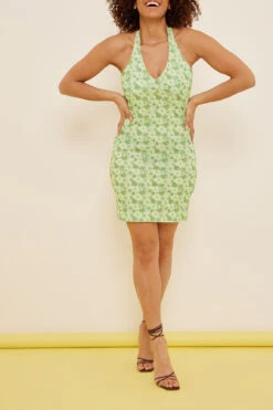 Mini Robe Dos-nu 10 Mini Robe Dos-nu -Lady Doux Soldes Magasin misslisibell halterneck mini dress 1655 000065 9333 13669