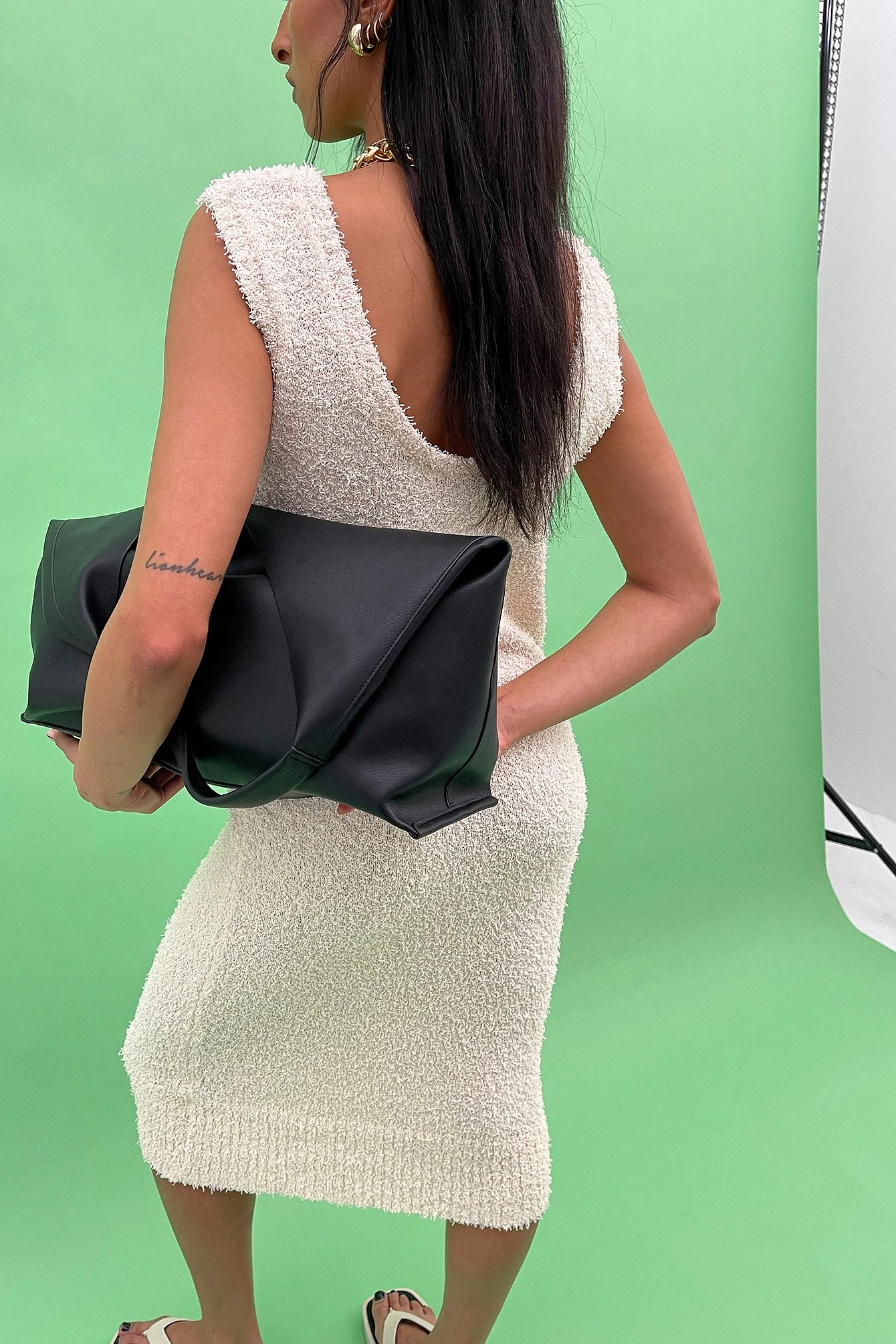 Robe Mi-longue En Tricot 6 Robe Mi-longue En Tricot – Image 6