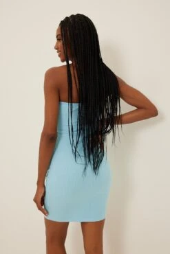 Mini Robe Côtelée -Lady Doux Soldes Magasin na kd ribbed mini tube dress 1100 006251 0047 0603