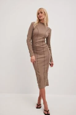 Robe Mi-longue Babylock -Lady Doux Soldes Magasin nakd babylock detailed midi dress 1100 007044 0119 2726 01c