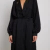 NA-KD Robe Midi Détail Ceinture