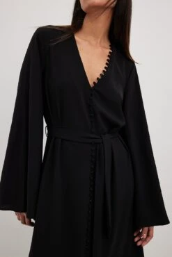Robe Midi Avec Bouton -Lady Doux Soldes Magasin nakd button detail maxi dress 1594 000747 0002 6159