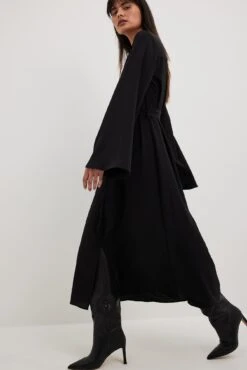 Robe Midi Avec Bouton -Lady Doux Soldes Magasin nakd button detail maxi dress 1594 000747 0002 6161