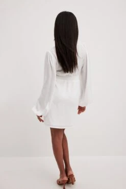 Robe Courte Boutonnée Sur Le Devant -Lady Doux Soldes Magasin nakd button front detail mini dress 1017 002214 0001 8346
