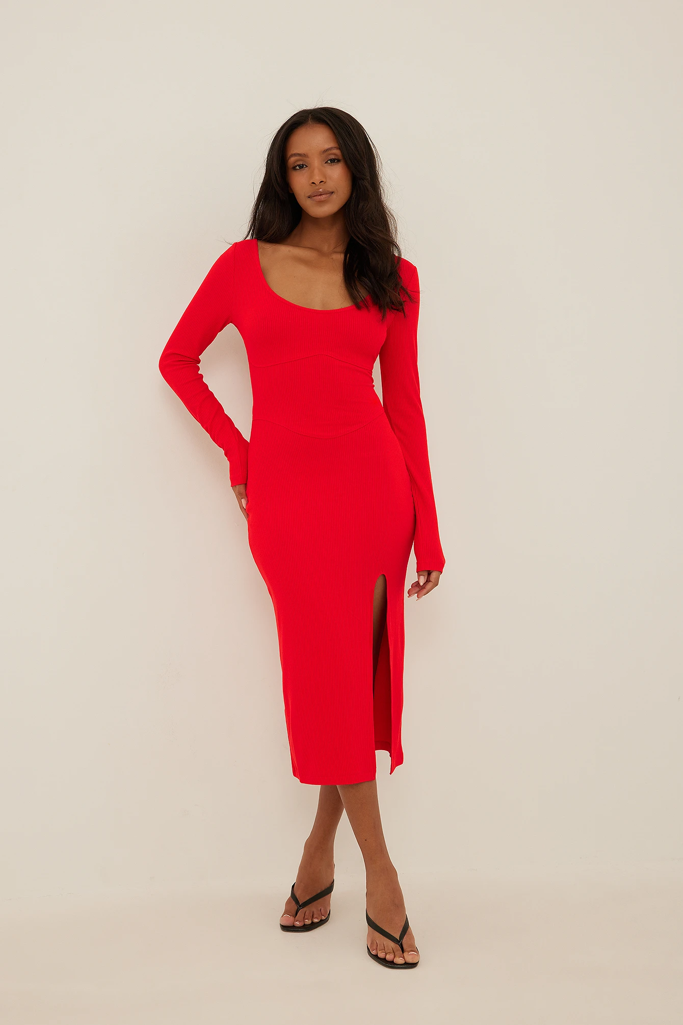 NA-KD Robe Style Corset Mi-longue 1 NA-KD Robe Style Corset Mi-longue