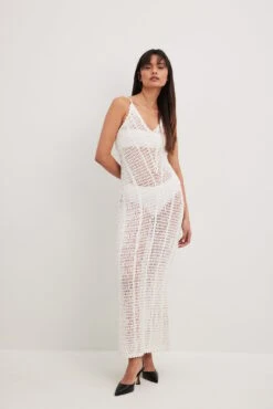 Robe En Maille Crochetée