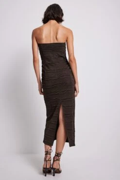 Robe Tube Mi-longue à Armatures -Lady Doux Soldes Magasin nakd cup tube midi dress 1736 000311 0765 3030