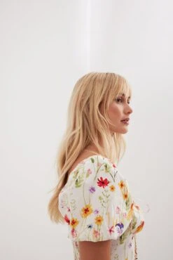 Robe Mi-longue En Coton à Armatures -Lady Doux Soldes Magasin nakd cups detail cotton midi dress 1014 001347 8822 2101