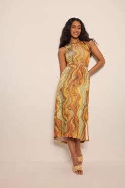 Mini Robe à Cordon -Lady Doux Soldes Magasin nakd cut out drawstring midi dress 1748 000018 9649 01c