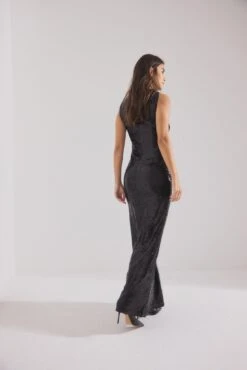 Robe Longue à Découpes Et Sequins -Lady Doux Soldes Magasin nakd cut out sequin maxi dress 1723 000072 0002 48062 1