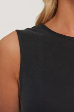 Robe Dos Plongeant Basique -Lady Doux Soldes Magasin nakd deep v back modal dress 1018 005664 0002 05g