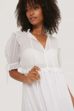 Robe Dobby À Smocks 18 Robe Dobby À Smocks -Lady Doux Soldes Magasin nakd dobby smocked mini dress 1014 000922 0001 04g