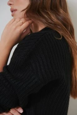 Robe En Maille à épaules Tombantes -Lady Doux Soldes Magasin nakd dropped shoulder knitted dress 1733 000011 0002 05g